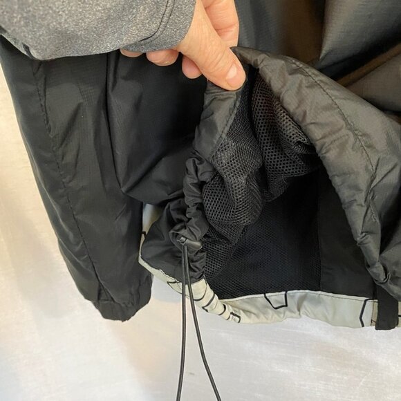Whiteridge Silver and Black Windbreaker  Jacket Mens Lg X Series - Picture 13 of 16